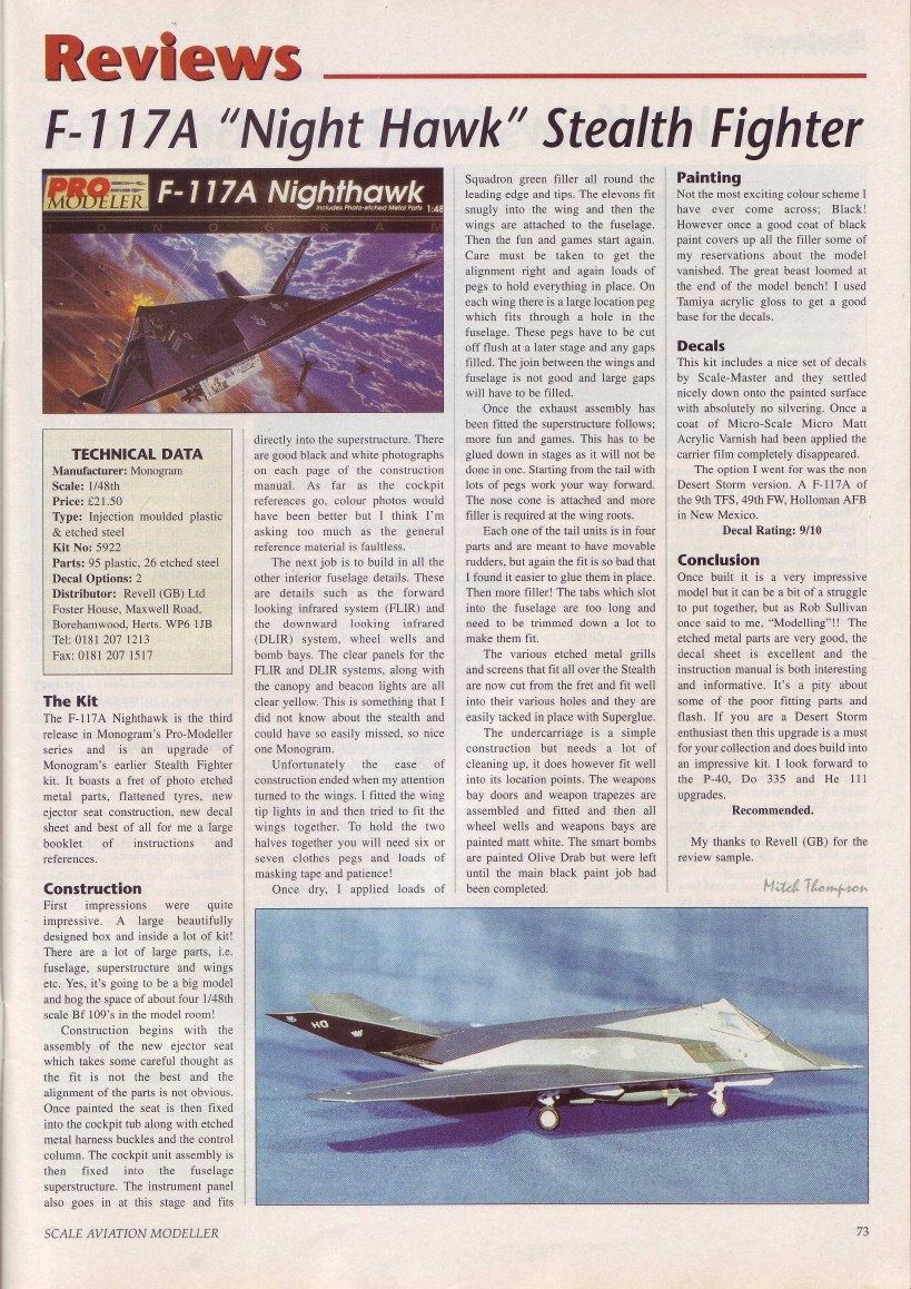 Scale Aviation Modeller International 1996-02